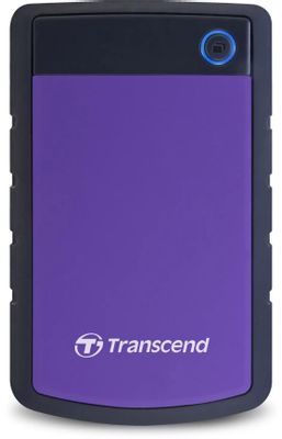 Внешний диск HDD  Transcend StoreJet 25H3P TS2TSJ25H3P, 2ТБ, фиолетовый