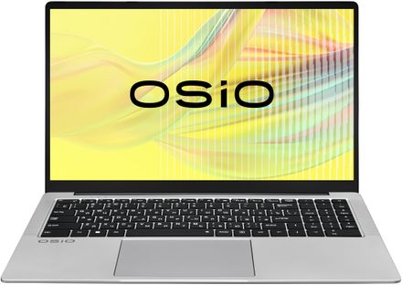 Ноутбук OSIO FocusLine F160i-015, 16.1", 2025, IPS, Intel Core i5 1235U 1.3ГГц, 10-ядерный, 16ГБ DDR4, 1ТБ SSD,  Intel Iris Xe graphics, без операционной системы,  серый