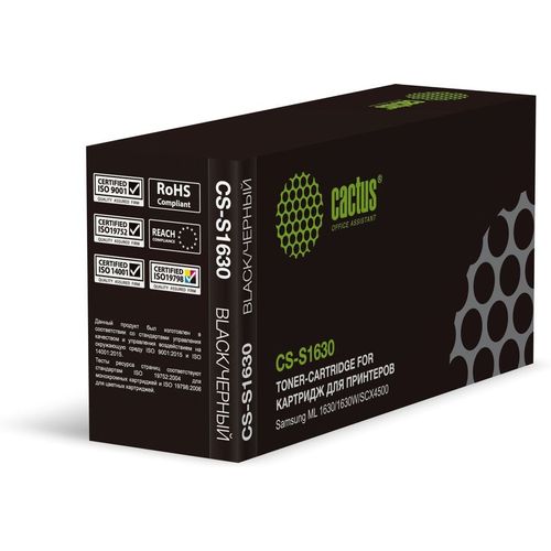 Картридж Cactus CS-S1630, ML-D1630A, черный / CS-S1630