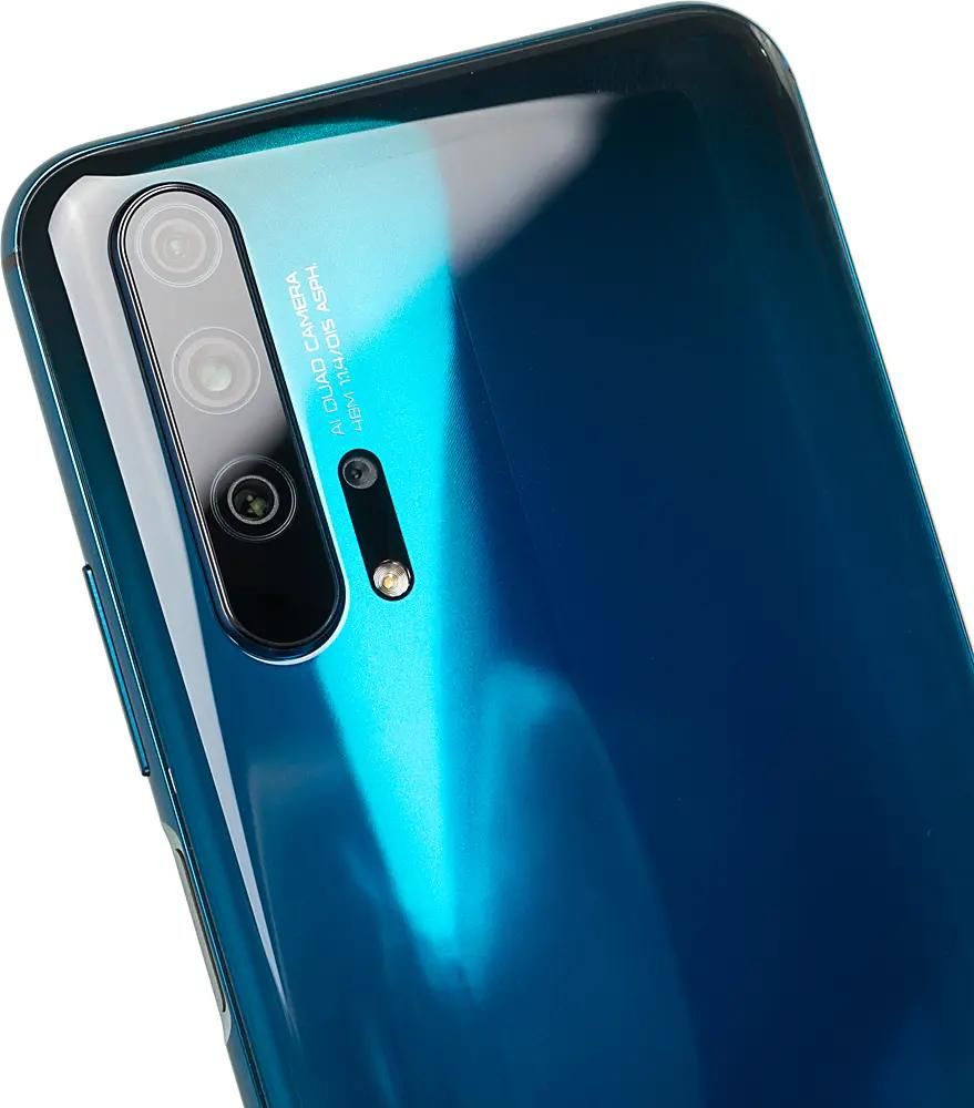 Характеристики Смартфон Honor 20 pro 8/256Gb, бирюзовый мерцающий (1162880)  смотреть в СИТИЛИНК