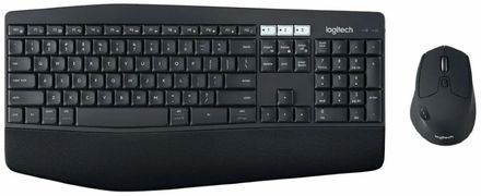 Комплект (клавиатура+мышь) Logitech MK850, USB, беспроводной, заводское нанесение кириллицы, черный [920-008232]