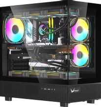 Корпус ATX Formula Crystal Z8 Floe,  черный