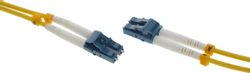 Патч-корд EXEGATE FC-D-9-LC-LC-10M-LSZH 10м, желтый