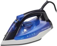 Утюг Polaris PIR 2410K, 2400Вт, синий – купить в Ситилинк | 1363395