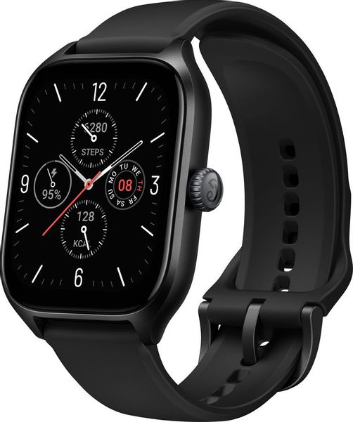Смарт-часы AMAZFIT GTS 4 A2168,  1.75",  черный / черный [1746001]