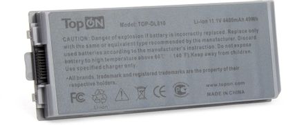 Батарея для ноутбуков TopON TOP-DL810, 4400мAч, 11.1В