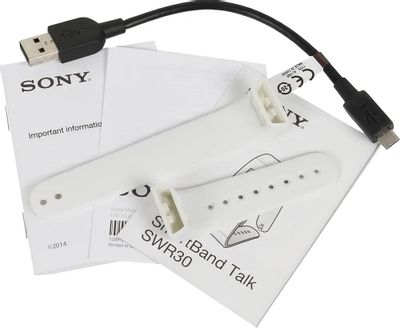 Sony smartband talk swr30 white clearance