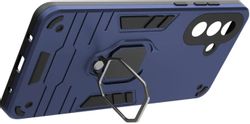 Чехол (клип-кейс) BORASCO Anti-Shock case, для Samsung Galaxy A57, противоударный, синий
