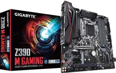 Gigabyte Z390 M GAMING LGA 1151v2 Intel Z390 mATX Ret 1132597