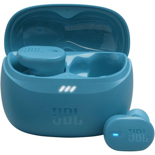 Наушники JBL Tune Buds 2, Bluetooth, внутриканальные, бирюзовый [jbltbuds2tqe]