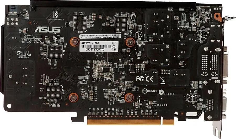ASUS NVIDIA GeForce GTX 650Ti 1 GDDR5 Ret gtx650ti 1gd5 720827