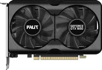 Видеокарта Palit NVIDIA  GeForce GTX 1650 PA-GTX1650 GP 4G D6 4ГБ GDDR6, Ret [ne6165001bg1-1175a]