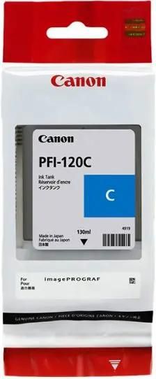 〔純正品〕CANON 2886C001 PFI-120C インクタンク シアン〔代引不可〕 まとめ）純正品CANON 2886C001 PFI-120C インクタンク シアン×5