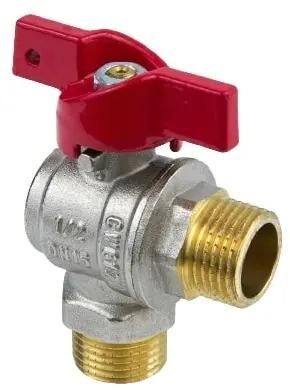 Кран шаровый AQUASFERA Euro 1010-01, запорный, проходной запорный, 1/2 ...