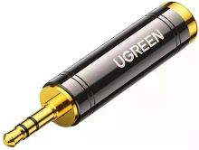 Изображение товара Адаптер аудио UGREEN AV168 Jack 3.5 на 6.3 золотой, 0.05 м черный