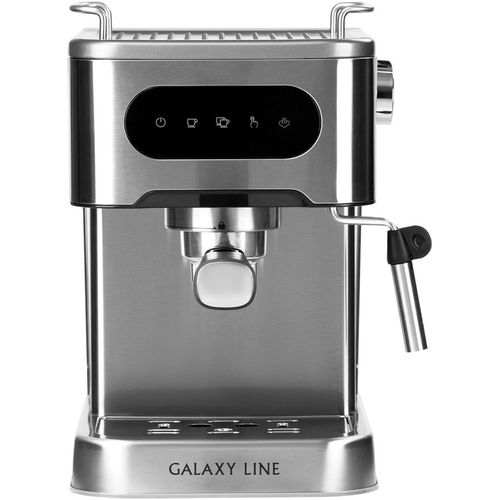 Кофеварка GALAXY LINE GL 0761, рожковая, серебристый