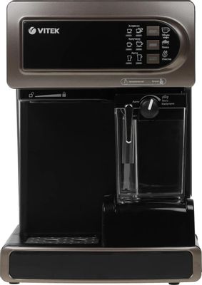 Кофеварка Vitek VT-1517 BN, рожковая, коричневый – купить в Ситилинк ...