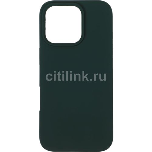 Чехол (клип-кейс) BORASCO Microfiber Case, для Apple iPhone 16 Pro, зеленый опал [73690]