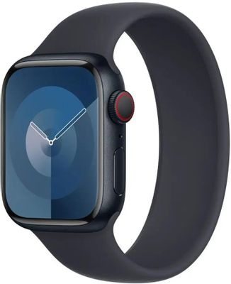Смарт-часы Apple Watch Series 9 A2978,  41мм,  темная ночь/темная ночь [mr9l3ll/a/mt9l3am/a]