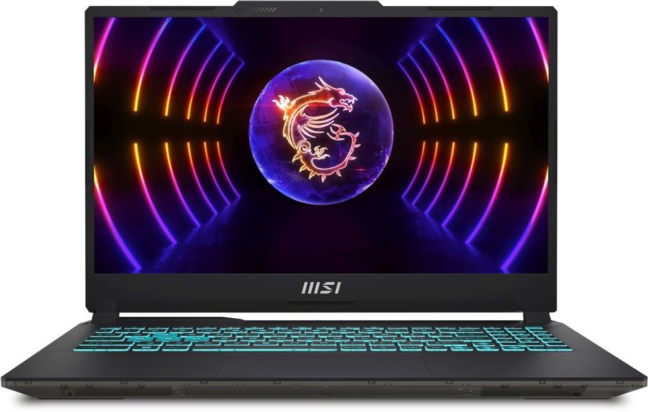 Ноутбук игровой MSI Cyborg 15 A12VF-1215XRU 9S7-15K111-1215, 15.6", IPS, Intel Core i7 12650H 2.3ГГц, 10-ядерный, 16ГБ DDR5, 512ГБ SSD,  NVIDIA GeForce  RTX 4060 для ноутбуков - 8 ГБ, без операционной системы, черный