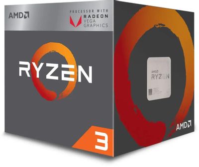 Процессор AMD Ryzen 3 2200G, AM4,  BOX [yd2200c5fbbox]