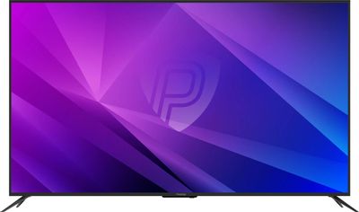 65" Телевизор Prestigio PTV65SS04XCISBK, 4K Ultra HD, черный, СМАРТ ТВ, Android