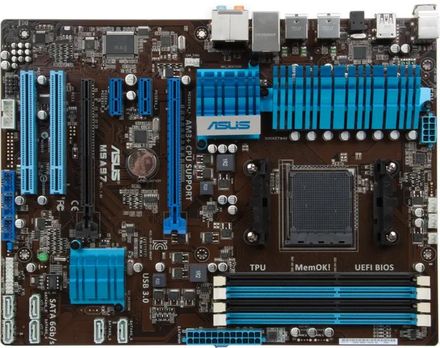 Материнская плата ASUS M5A97, SocketAM3+, AMD 970, ATX, Ret
