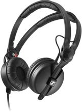 Изображение товара Наушники Sennheiser HD 25 накладные профессиональные черные с кабелем 3.5 мм и 6.3 мм