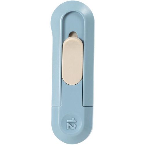 Нож канцелярский Deli ENS065-BL ENS065 12мм, пластик, синий 24 шт./кор.