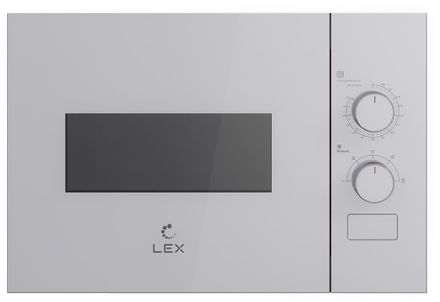 Встраиваемая микроволновая печь LEX Bimo BIMO 15.01N WH, 15л, 600Вт, белый [chve000038]