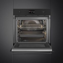 Духовой шкаф электрический SMEG Classica SO6302M2N, 68л, черный