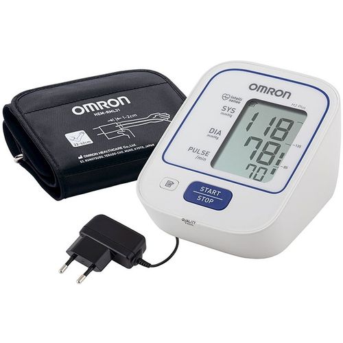 Тонометр автоматический OMRON M2 Plus (ALRU), с адаптером питания, 22-42см