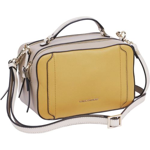 Сумка Piquadro Circle, женская, кожа натуральная, желтый / бежевый [bd6656w92/gbe]