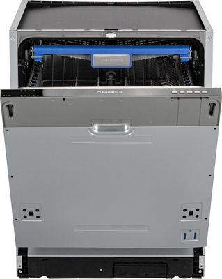 Встраиваемая посудомоечная машина MAUNFELD MLP-12B,  полноразмерная, ширина 59.8см, полновстраиваемая, загрузка 14 комплектов