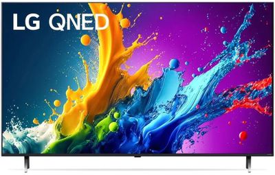 43" Телевизор LG 43QNED80T6A.ARUG, QNED, 4K Ultra HD, черный титан ...