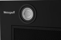 Встраиваемая вытяжка WEISSGAUFF Box 850 PB Black Edition, управление кнопочное, черный