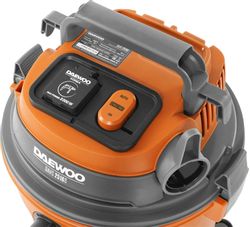 Строительный пылесос Daewoo DAVC 2516S,  оранжевый