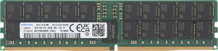 Память DDR5 Samsung M321R8GA0BB0-CQKZJ 64ГБ DIMM, ECC, registered, PC5-38400, CL40, 4800МГц