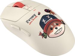 Мышь беспроводная A4TECH Bloody R72 Ultra Proxy Boom, USB, USB-C, бежевый