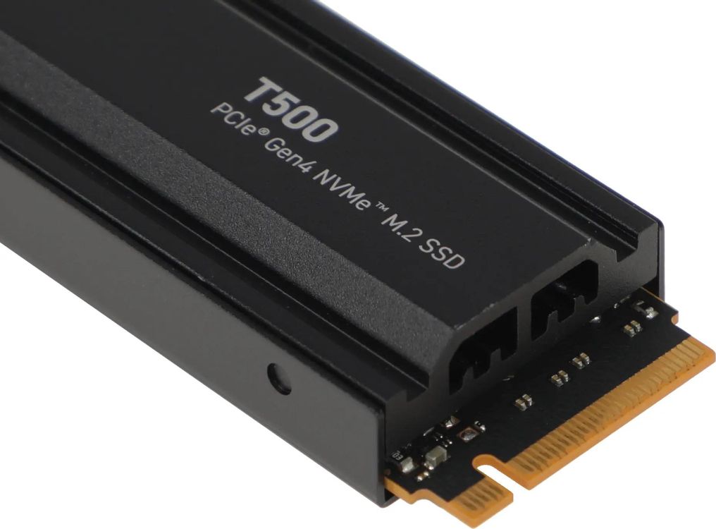 SSD накопитель Crucial T500 1ТБ, M.2 2280, PCIe 4.0 x4, NVMe, M.2