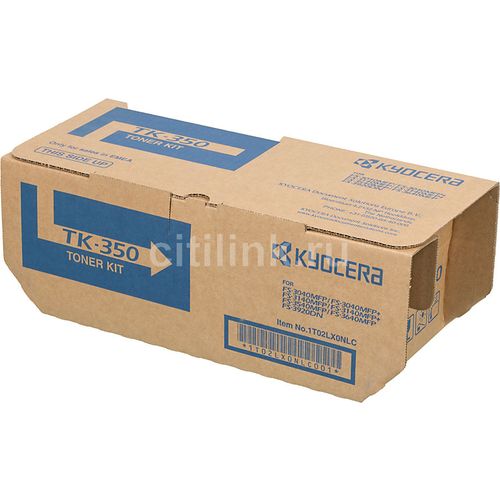 Картридж Kyocera TK-350, черный / 1T02LX0NLC/1T02LX0NLS