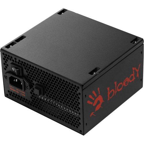 Блок питания BLOODY BD-PS700W, 700Вт, 80 PLUS WHITE, 120мм, черный, retail [bd-ps700w-r]