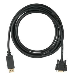 Кабель аудио-видео Buro 1.1v,  DisplayPort (m) -  VGA (m),  3м