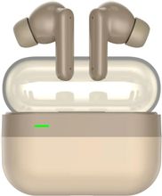 Изображение товара Наушники Defender Twins 990, Bluetooth, внутриканальные, бежевый [63990]