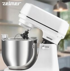 Миксер Zelmer ZKR2000,  белый и серебристый