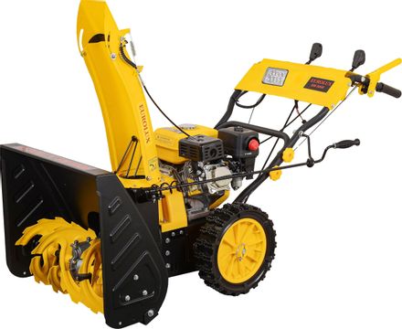 Снегоуборщик EUROLUX SM 6000,  бензиновый, 8л.с., электрический,  самоходный [70/7/166]