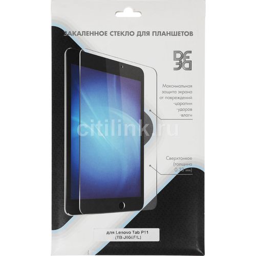 Защитное стекло DF LSteel-71 Lenovo Tab P11 (TB-J606F/L), 1 шт