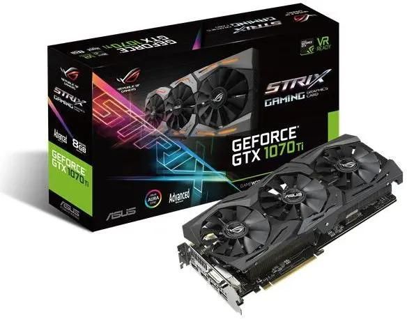 ASUS NVIDIA GeForce GTX 1070Ti ROG STRIX GTX1070TI A8G GAMING 8 GDDR5 OC Ret 1007519