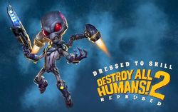 Изображение товара Игра THQ NORDIC Destroy All Humans! 2 - Reprobed: Dressed to Skill, для  ПК,  регион: Россия,СНГ,  RUS (интерфейс и субтитры)