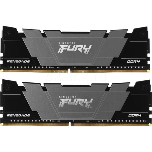 Оперативная память Kingston Fury Renegade Black KF432C16RB12K2/32 DDR4 - 2x 16ГБ 3200МГц, DIMM, Ret